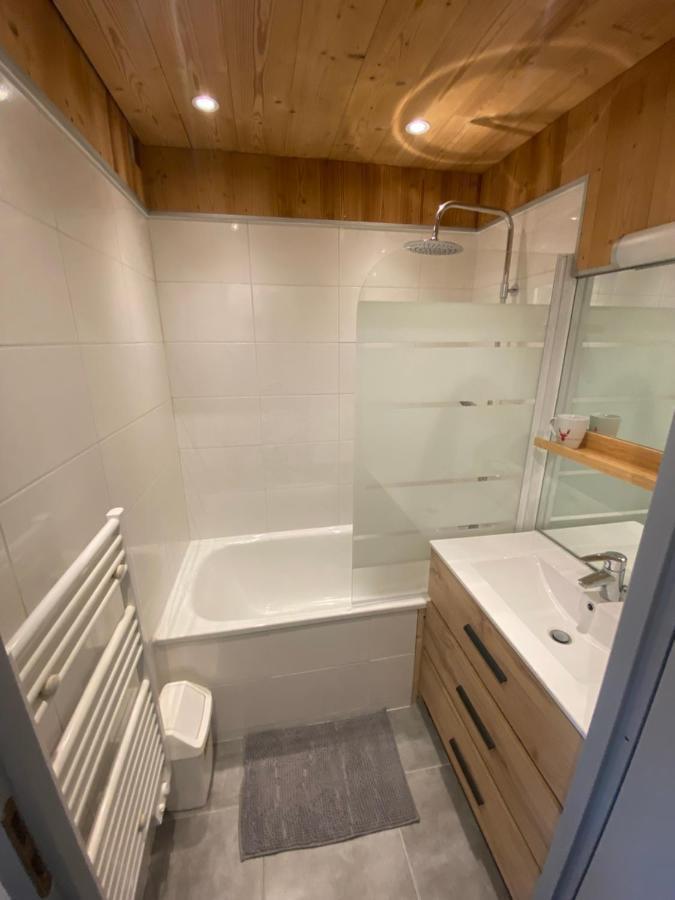 Chaleureux Appartement Renove Ambiance Chalet Praz-sur-Arly Eksteriør billede