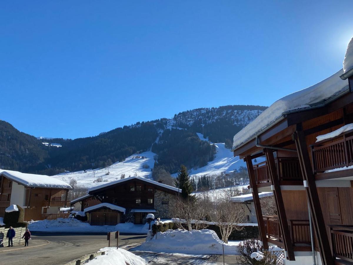 Chaleureux Appartement Renove Ambiance Chalet Praz-sur-Arly Eksteriør billede