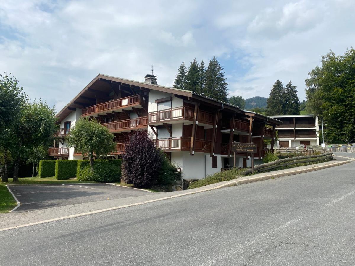 Chaleureux Appartement Renove Ambiance Chalet Praz-sur-Arly Eksteriør billede